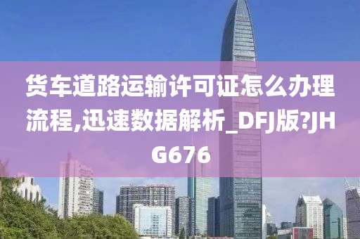 货车道路运输许可证怎么办理流程,迅速数据解析_DFJ版?JHG676