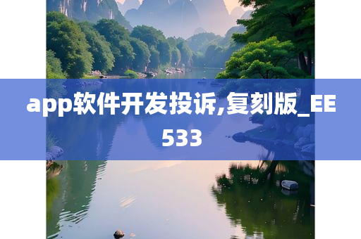 app软件开发投诉,复刻版_EE533