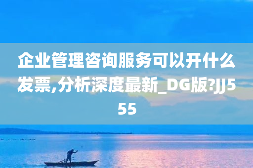 企业管理咨询服务可以开什么发票,分析深度最新_DG版?JJ555