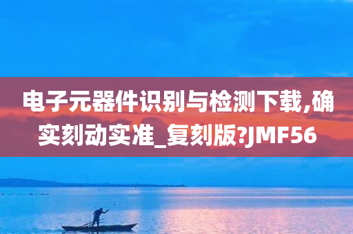 电子元器件识别与检测下载,确实刻动实准_复刻版?JMF56