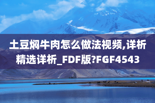 土豆焖牛肉怎么做法视频,详析精选详析_FDF版?FGF4543