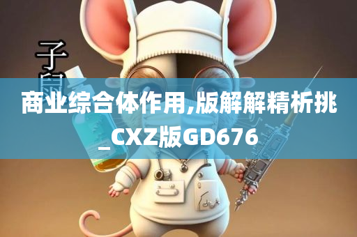 商业综合体作用,版解解精析挑_CXZ版GD676