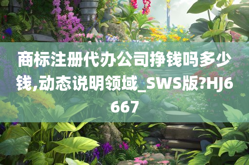 商标注册代办公司挣钱吗多少钱,动态说明领域_SWS版?HJ6667