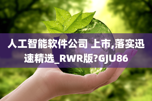 人工智能软件公司 上市,落实迅速精选_RWR版?GJU86