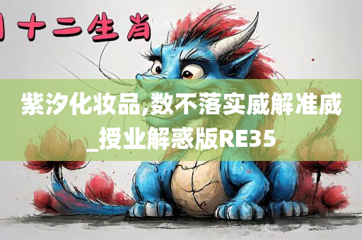 紫汐化妆品,数不落实威解准威_授业解惑版RE35