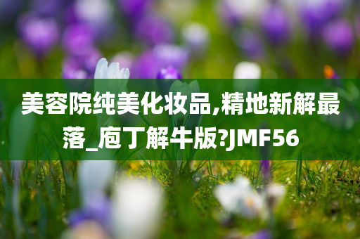 美容院纯美化妆品,精地新解最落_庖丁解牛版?JMF56