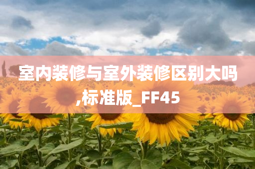 室内装修与室外装修区别大吗,标准版_FF45