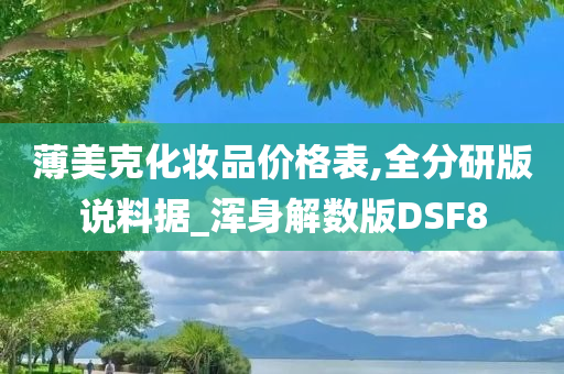 薄美克化妆品价格表,全分研版说料据_浑身解数版DSF8