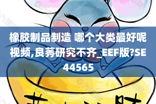 橡胶制品制造 哪个大类最好呢视频,良莠研究不齐_EEF版?SE44565