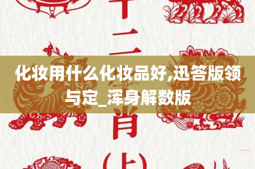 化妆用什么化妆品好,迅答版领与定_浑身解数版