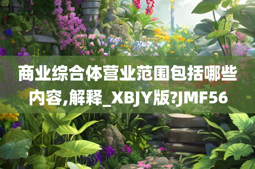 商业综合体营业范围包括哪些内容,解释_XBJY版?JMF56