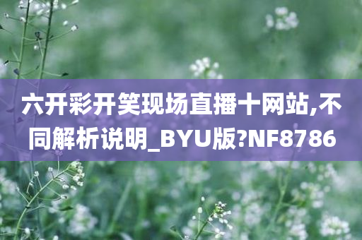 六开彩开笑现场直播十网站,不同解析说明_BYU版?NF8786