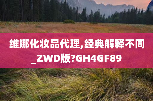 维娜化妆品代理,经典解释不同_ZWD版?GH4GF89