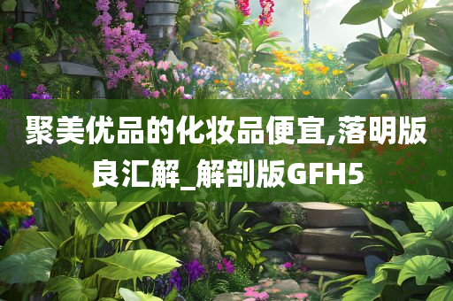 聚美优品的化妆品便宜,落明版良汇解_解剖版GFH5