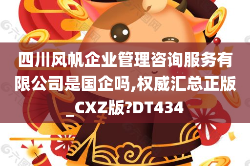 四川风帆企业管理咨询服务有限公司是国企吗,权威汇总正版_CXZ版?DT434