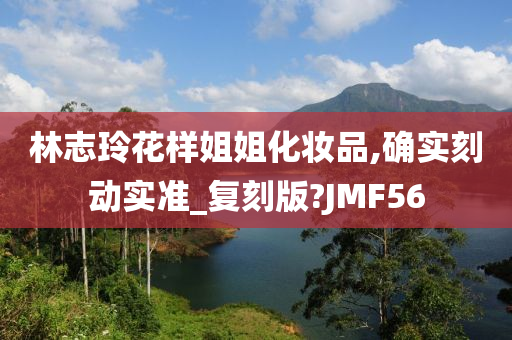 林志玲花样姐姐化妆品,确实刻动实准_复刻版?JMF56