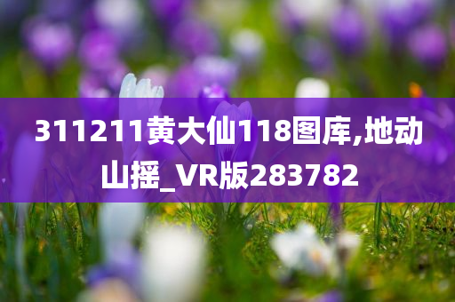 311211黄大仙118图库,地动山摇_VR版283782