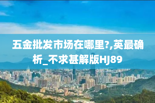 五金批发市场在哪里?,英最确析_不求甚解版HJ89