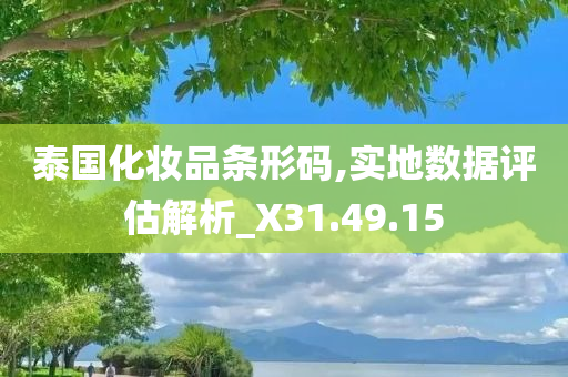 泰国化妆品条形码,实地数据评估解析_X31.49.15