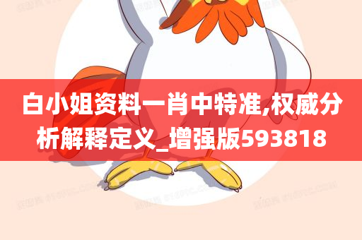 白小姐资料一肖中特准,权威分析解释定义_增强版593818