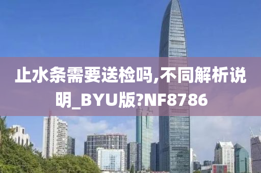 止水条需要送检吗,不同解析说明_BYU版?NF8786