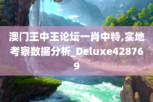 澳门王中王论坛一肖中特,实地考察数据分析_Deluxe428769