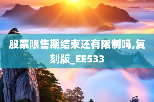 股票限售期结束还有限制吗,复刻版_EE533