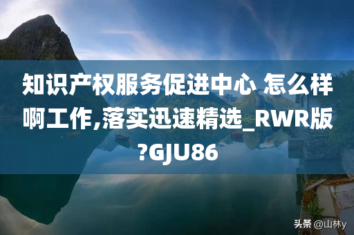 知识产权服务促进中心 怎么样啊工作,落实迅速精选_RWR版?GJU86