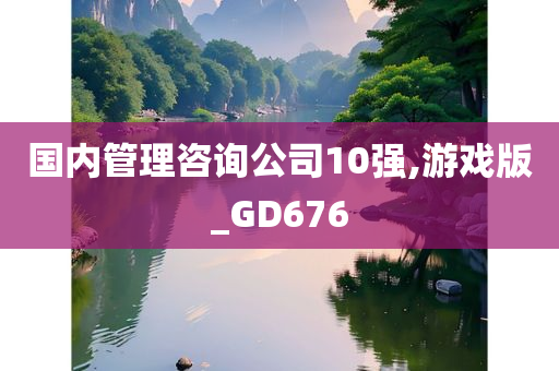 国内管理咨询公司10强,游戏版_GD676