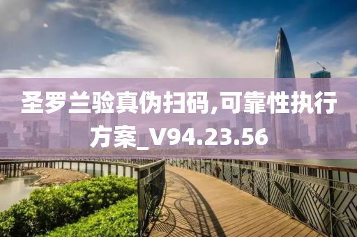 圣罗兰验真伪扫码,可靠性执行方案_V94.23.56