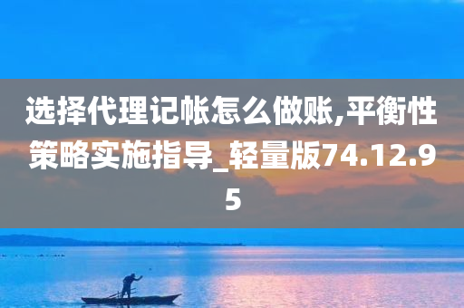 选择代理记帐怎么做账,平衡性策略实施指导_轻量版74.12.95