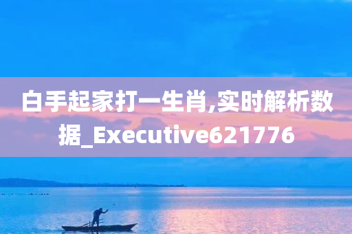 白手起家打一生肖,实时解析数据_Executive621776