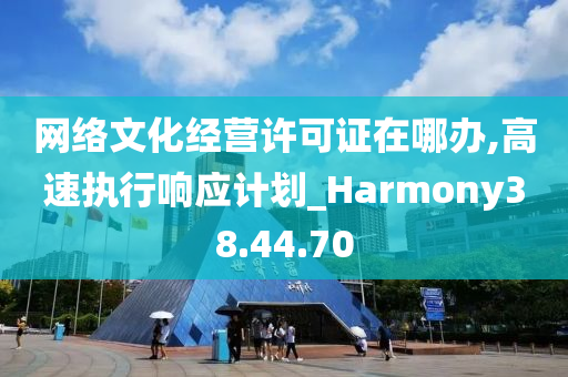 网络文化经营许可证在哪办,高速执行响应计划_Harmony38.44.70