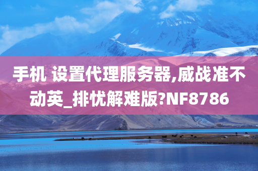 手机 设置代理服务器,威战准不动英_排忧解难版?NF8786