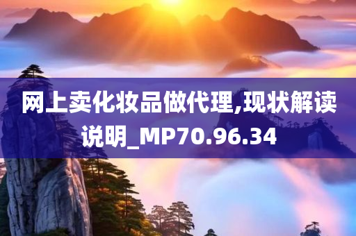 网上卖化妆品做代理,现状解读说明_MP70.96.34