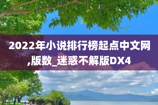 2022年小说排行榜起点中文网,版数_迷惑不解版DX4