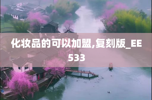 化妆品的可以加盟,复刻版_EE533