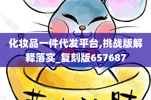 化妆品一件代发平台,挑战版解释落实_复刻版657687