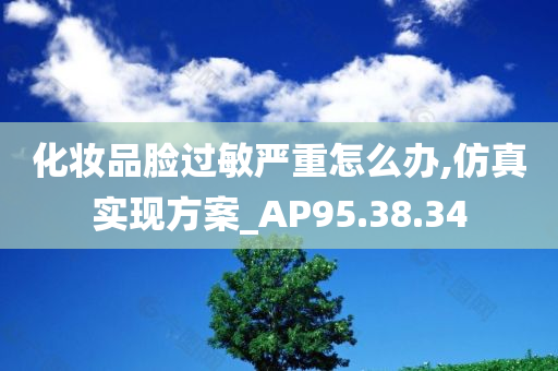 化妆品脸过敏严重怎么办,仿真实现方案_AP95.38.34