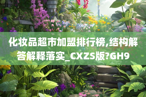 化妆品超市加盟排行榜,结构解答解释落实_CXZS版?GH9