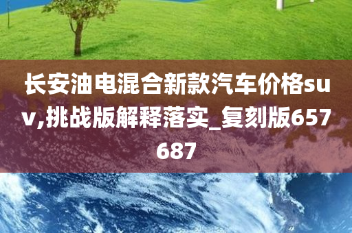 长安油电混合新款汽车价格suv,挑战版解释落实_复刻版657687