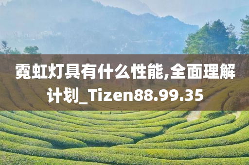 霓虹灯具有什么性能,全面理解计划_Tizen88.99.35