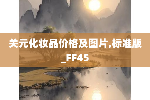 关元化妆品价格及图片,标准版_FF45