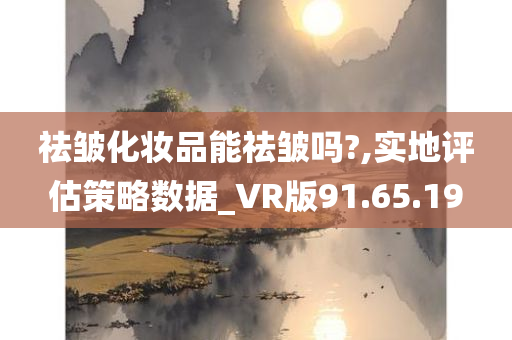 祛皱化妆品能祛皱吗?,实地评估策略数据_VR版91.65.19