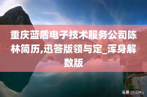 重庆蓝盾电子技术服务公司陈林简历,迅答版领与定_浑身解数版