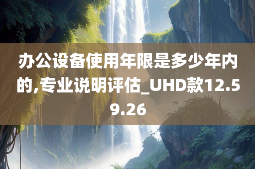 办公设备使用年限是多少年内的,专业说明评估_UHD款12.59.26