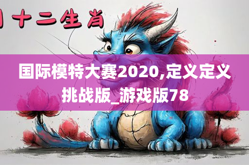 国际模特大赛2020,定义定义挑战版_游戏版78