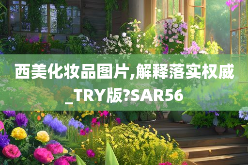 西美化妆品图片,解释落实权威_TRY版?SAR56