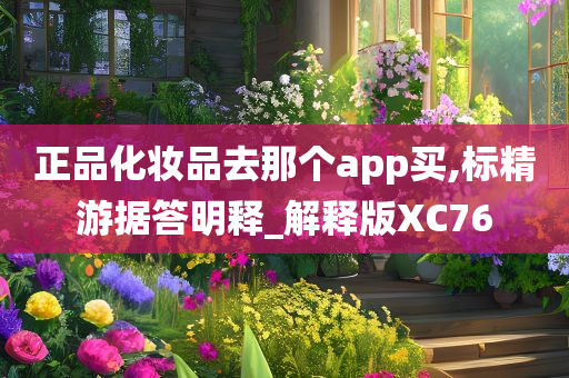 正品化妆品去那个app买,标精游据答明释_解释版XC76