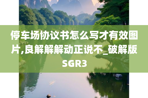 停车场协议书怎么写才有效图片,良解解解动正说不_破解版SGR3